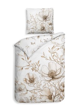 Heckett Lane Komplet pościeli satynowej &quot;Giotto&quot; w kolorze biało-beżowym ze sklepu Limango Polska w kategorii Pościele - zdjęcie 187703407