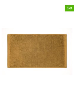 HNL Ręczniki (2 szt.) &quot;Premium&quot; w kolorze musztardowym do rąk ze sklepu Limango Polska w kategorii Ręczniki - zdjęcie 187703726