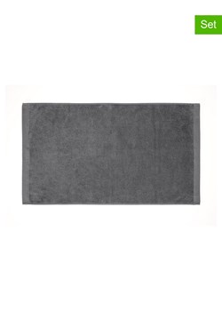 HNL Ręczniki (2 szt.) &quot;Premium&quot; w kolorze antracytowym do rąk ze sklepu Limango Polska w kategorii Ręczniki - zdjęcie 187703789