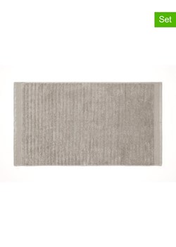 HNL Ręczniki kąpielowe (2 szt.) &quot;Prestige&quot; w kolorze szarym ze sklepu Limango Polska w kategorii Ręczniki - zdjęcie 187703945