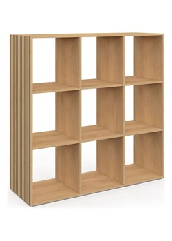 IDOMYA Essentials Regał stojący &quot;Faustine&quot; w kolorze jasnobrązowym - 88 x 88 x 30 cm ze sklepu Limango Polska w kategorii Regały i witryny - zdjęcie 187705357