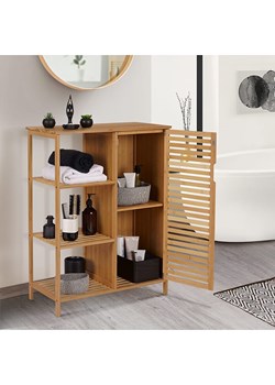 IDOMYA Essentials Regał &quot;Maya&quot; w kolorze jasnobrązowym - 66 x 87 x 33 cm ze sklepu Limango Polska w kategorii Regały i witryny - zdjęcie 187705369