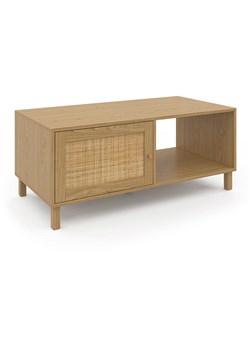 IDOMYA Essentials Ława &quot;Erin&quot; w kolorze jasnobrązowym - 100 x 42 x 50 cm ze sklepu Limango Polska w kategorii Stoliki kawowe - zdjęcie 187705938