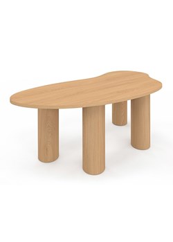 IDOMYA Factory Ława &quot;Naomi&quot; w kolorze jasnobrązowym - 100 x 35,5 x 49 cm ze sklepu Limango Polska w kategorii Stoliki kawowe - zdjęcie 187705995