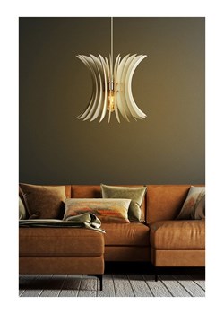 ABERTO DESIGN Lampa wisząca w kolorze białym - Ø 35 cm ze sklepu Limango Polska w kategorii Oświetlenie - zdjęcie 187707937