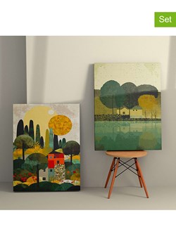 ABERTO DESIGN Druki (2 szt.) na płótnie ze sklepu Limango Polska w kategorii Obrazy - zdjęcie 187708007