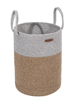 Scandinavia Concept Kosz w kolorze beżowo-białym - wys. 50 x Ø 36 cm ze sklepu Limango Polska w kategorii Pojemniki kuchenne - zdjęcie 187708205