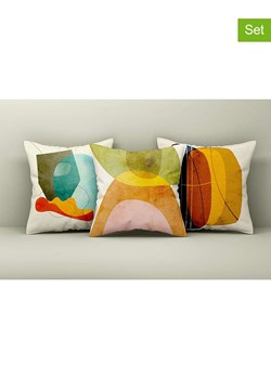 ABERTO DESIGN Poszewki (3 szt.) ze wzorem na poduszki ze sklepu Limango Polska w kategorii Poduszki dekoracyjne - zdjęcie 187708455
