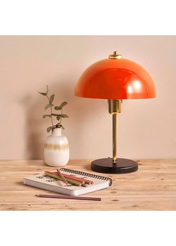 ABERTO DESIGN Lampa stołowa w kolorze pomarańczowym - wys. 38 x Ø 23 cm ze sklepu Limango Polska w kategorii Oświetlenie - zdjęcie 187708545