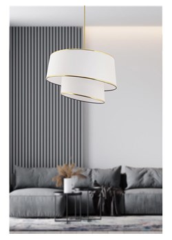 ABERTO DESIGN Lampa wisząca w kolorze białym - wys. 20 x Ø 32 cm ze sklepu Limango Polska w kategorii Oświetlenie - zdjęcie 187708637