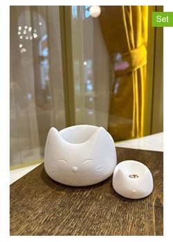 ABERTO DESIGN Dekoracje (2 szt.) w kolorze białym ze sklepu Limango Polska w kategorii Dekoracje - zdjęcie 187708858