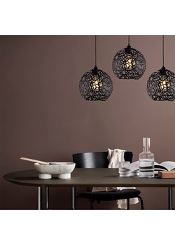 ABERTO DESIGN Lampa wisząca &quot;Fellini&quot; w kolorze czarnym - 100 x 25 cm ze sklepu Limango Polska w kategorii Oświetlenie - zdjęcie 187709118