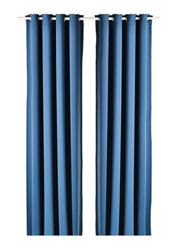 ABERTO DESIGN Zasłona w kolorze niebieskim ze sklepu Limango Polska w kategorii Tekstylia - zdjęcie 187709195