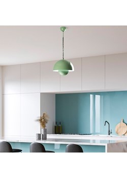 ABERTO DESIGN Lampa wisząca w kolorze zielonym - Ø 30 cm ze sklepu Limango Polska w kategorii Oświetlenie - zdjęcie 187709568