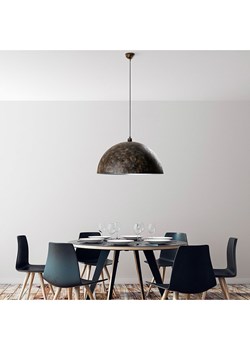 ABERTO DESIGN Lampa wisząca &quot;Antiquation&quot; w kolorze brązowym - wys. 35 x Ø 60 cm ze sklepu Limango Polska w kategorii Oświetlenie - zdjęcie 187709576