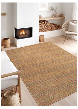 ABERTO DESIGN Dywan w kolorze jasnobrązowym ze sklepu Limango Polska w kategorii Dywany - zdjęcie 187709606