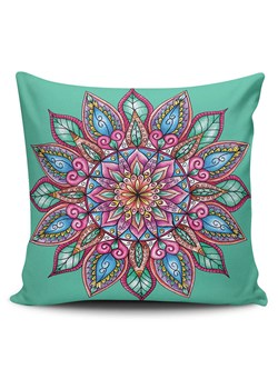 ABERTO DESIGN Poduszka w kolorze turkusowo-jasnoróżowym ze sklepu Limango Polska w kategorii Poduszki dekoracyjne - zdjęcie 187709655