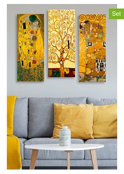 ABERTO DESIGN Druki (3 szt.) na płótnie - 20 x 50 cm ze sklepu Limango Polska w kategorii Obrazy - zdjęcie 187709666