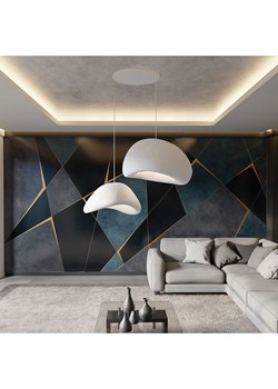 ABERTO DESIGN Lampa wisząca w kolorze białym - 80 x 120 cm ze sklepu Limango Polska w kategorii Oświetlenie - zdjęcie 187710337