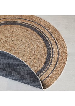 ABERTO DESIGN Dywan w kolorze beżowo-granatowym ze sklepu Limango Polska w kategorii Dywany - zdjęcie 187710538