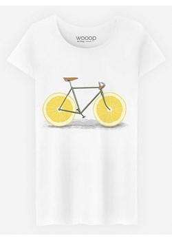 WOOOP Koszulka &quot;Zest&quot; w kolorze białym ze sklepu Limango Polska w kategorii Bluzki damskie - zdjęcie 187710766