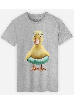 WOOOP Koszulka &quot;Duck Bouee&quot; w kolorze szarym ze sklepu Limango Polska w kategorii T-shirty męskie - zdjęcie 187710797