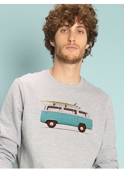 WOOOP Bluza &quot;Blue Van&quot; w kolorze szarym ze sklepu Limango Polska w kategorii Bluzy męskie - zdjęcie 187710835