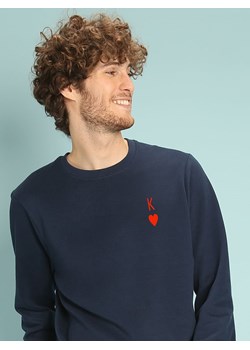 WOOOP Bluza &quot;King&quot; w kolorze granatowym ze sklepu Limango Polska w kategorii Bluzy męskie - zdjęcie 187710925