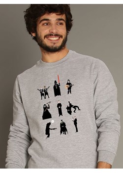 WOOOP Bluza w kolorze szarym ze sklepu Limango Polska w kategorii Bluzy męskie - zdjęcie 187710945