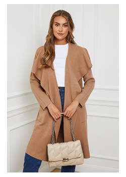 Soft Cashmere Kardigan w kolorze jasnobrązowym ze sklepu Limango Polska w kategorii Swetry damskie - zdjęcie 187711089