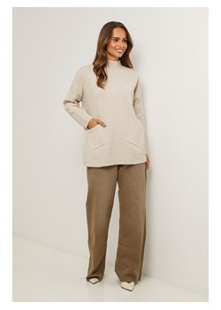 Soft Cashmere Sweter w kolorze beżowym ze sklepu Limango Polska w kategorii Swetry damskie - zdjęcie 187711128