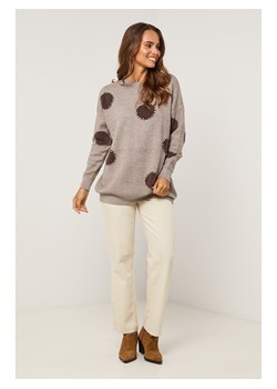 Soft Cashmere Sweter w kolorze szarobrązowym ze sklepu Limango Polska w kategorii Swetry damskie - zdjęcie 187711459