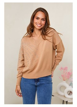 Soft Cashmere Sweter w kolorze karmelowym ze sklepu Limango Polska w kategorii Swetry damskie - zdjęcie 187711547