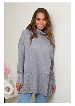 Soft Cashmere Golf w kolorze szarym ze sklepu Limango Polska w kategorii Swetry damskie - zdjęcie 187711617