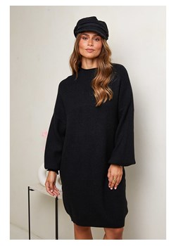 Soft Cashmere Sukienka dzianinowa w kolorze czarnym ze sklepu Limango Polska w kategorii Sukienki - zdjęcie 187711637
