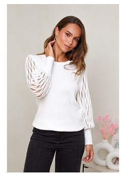 Soft Cashmere Sweter w kolorze białym ze sklepu Limango Polska w kategorii Swetry damskie - zdjęcie 187711647