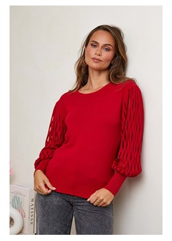Soft Cashmere Sweter w kolorze czerwonym ze sklepu Limango Polska w kategorii Swetry damskie - zdjęcie 187711657