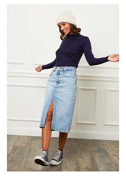 Soft Cashmere Sweter w kolorze granatowym ze sklepu Limango Polska w kategorii Swetry damskie - zdjęcie 187711856