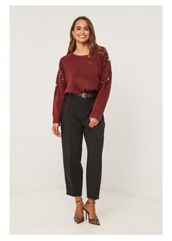 Soft Cashmere Sweter w kolorze bordowym ze sklepu Limango Polska w kategorii Swetry damskie - zdjęcie 187712195