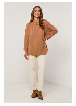Soft Cashmere Sweter w kolorze jasnobrązowym ze sklepu Limango Polska w kategorii Swetry damskie - zdjęcie 187712259