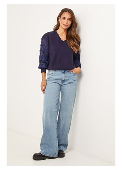 Soft Cashmere Sweter w kolorze fioletowym ze sklepu Limango Polska w kategorii Swetry damskie - zdjęcie 187712319