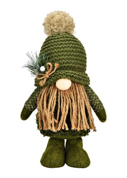G. Wurm Figurka dekoracyjna &quot;Gnome&quot; w kolorze zielonym - 15 x 28 x 11 cm ze sklepu Limango Polska w kategorii Dekoracje - zdjęcie 187712915