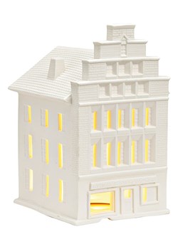 G. Wurm Świecznik &quot;House&quot; w kolorze białym - 13 x 30 x 15 cm ze sklepu Limango Polska w kategorii Świeczniki - zdjęcie 187712927