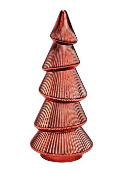 G. Wurm Figurka dekoracyjna &quot;Christmas Tree&quot; w kolorze czerwonym - wys. 34 x Ø 15 cm ze sklepu Limango Polska w kategorii Dekoracje - zdjęcie 187712938