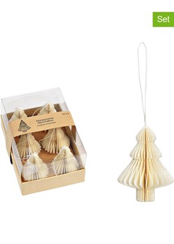 G. Wurm Zawieszki dekoracyjne (6 szt.) w kolorze białym - 5 x 7,5 x 5 cm ze sklepu Limango Polska w kategorii Dekoracje bożonarodzeniowe - zdjęcie 187712947