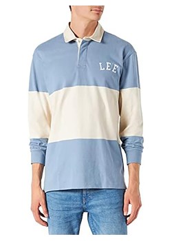 Lee Koszulka polo w kolorze błękitno-białym ze sklepu Limango Polska w kategorii T-shirty męskie - zdjęcie 187714697
