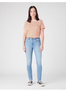 Wrangler Dżinsy &quot;Brooklyn&quot; - Skinny fit - w kolorze błękitnym ze sklepu Limango Polska w kategorii Jeansy damskie - zdjęcie 187715047