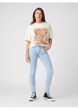 Wrangler Dżinsy &quot;Skinny Let It Go&quot; - Skinny fit - w kolorze błękitnym ze sklepu Limango Polska w kategorii Jeansy damskie - zdjęcie 187715088
