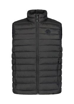 LUHTA Kamizelka pikowana &quot;Kangas&quot; w kolorze czarnym ze sklepu Limango Polska w kategorii Kurtki męskie - zdjęcie 187715849