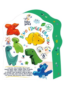 haku yoka Kredki (6 szt.) &quot;Dino&quot; - 18 m+ ze sklepu Limango Polska w kategorii Zabawki - zdjęcie 187716189